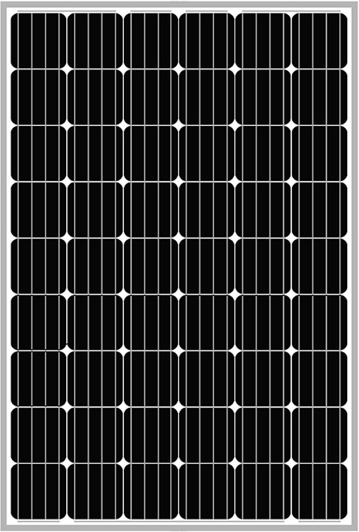 UpSolar Paneles Solares monocristalino mediano
