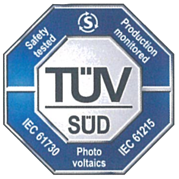 UpSolar tuv certificado